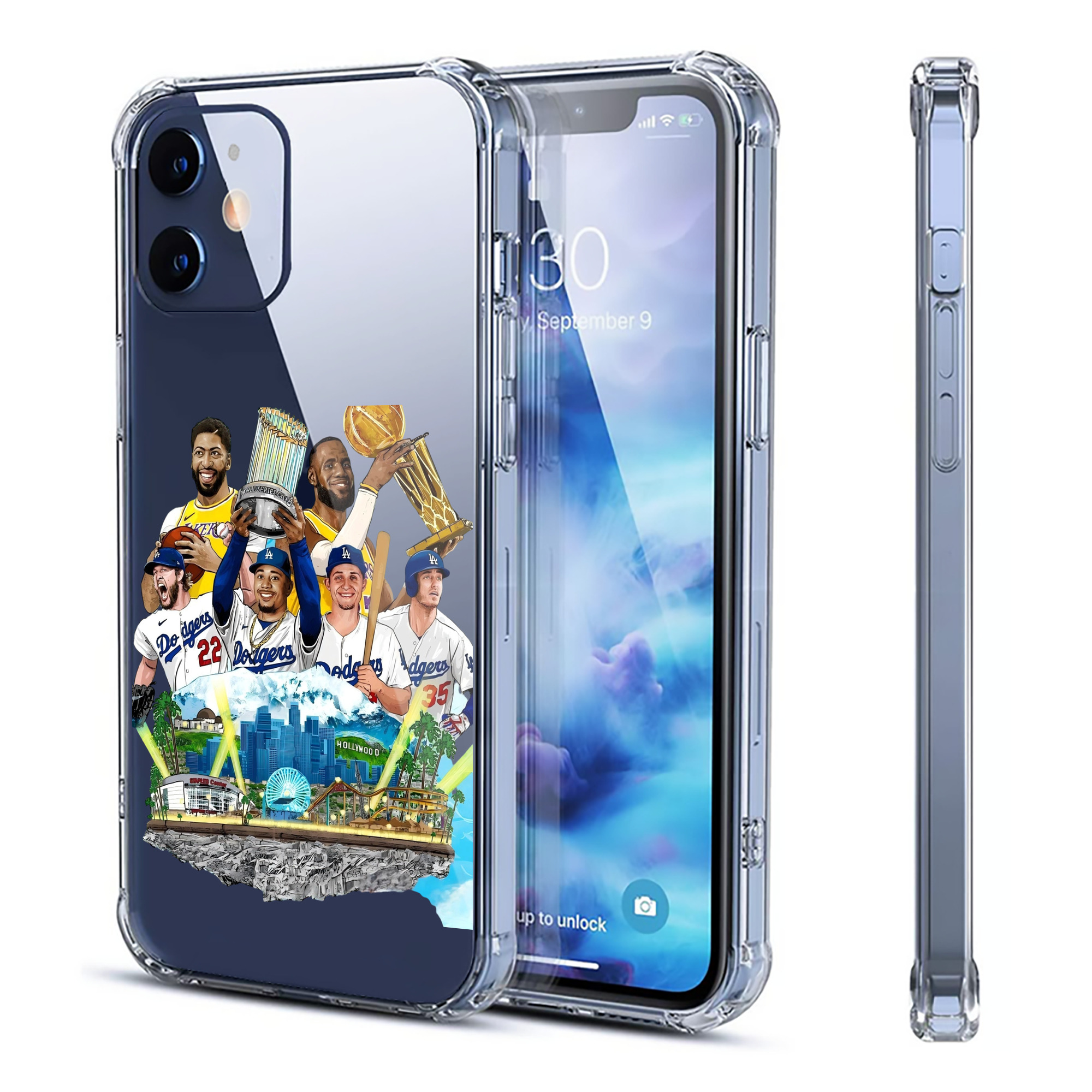  Clear IPhone 12 Case – Soft TPU With UV Print – Enhanced Drop Protection, Precise Fit, Anti-Fingerprint, Customizable Design, Scratch-Resistant, Yellow-Resistant